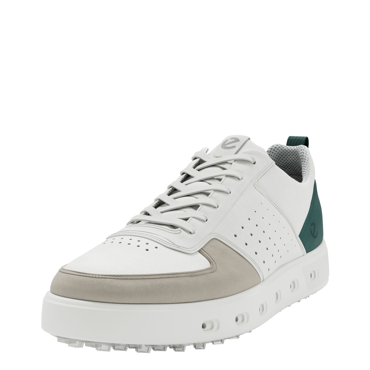 Ecco zapato de golf Street 720 M Blanca Gravel Baygreen