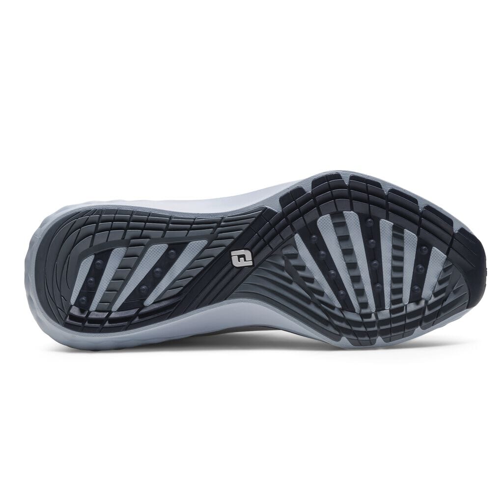 FootJoy chaussure de golf Quantum Leather Blanc Marine Bleu Ciel