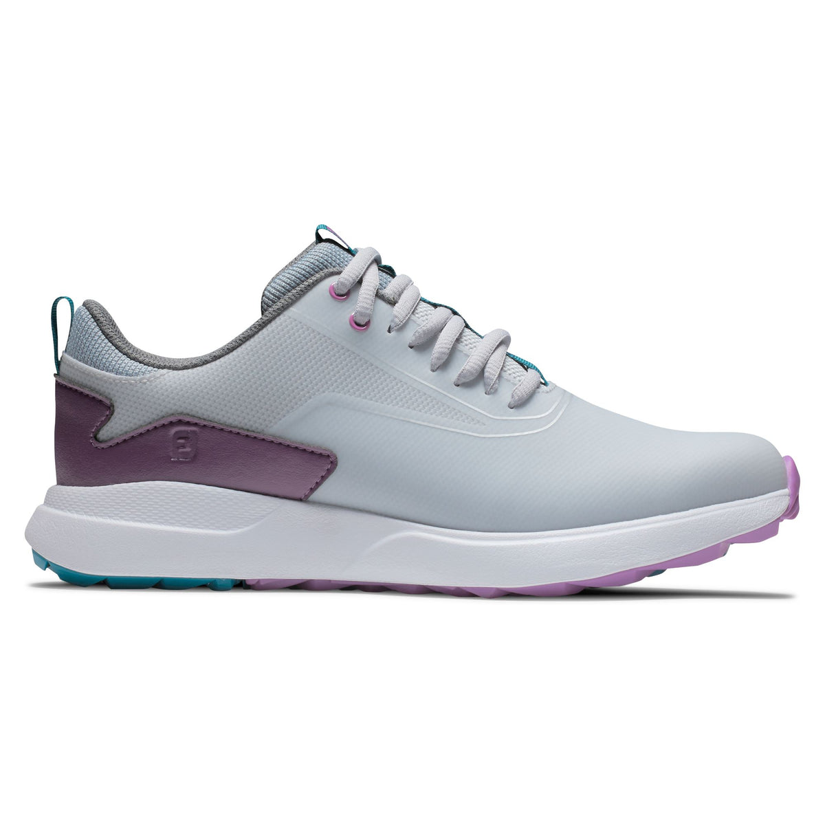 Footjoy Zapato de golf Mujer Performa Light Grey Purple 2024