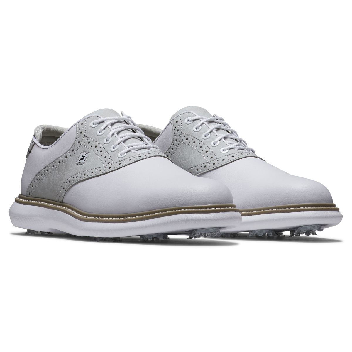 FootJoy Chaussures Traditions Blanc gris Blanc