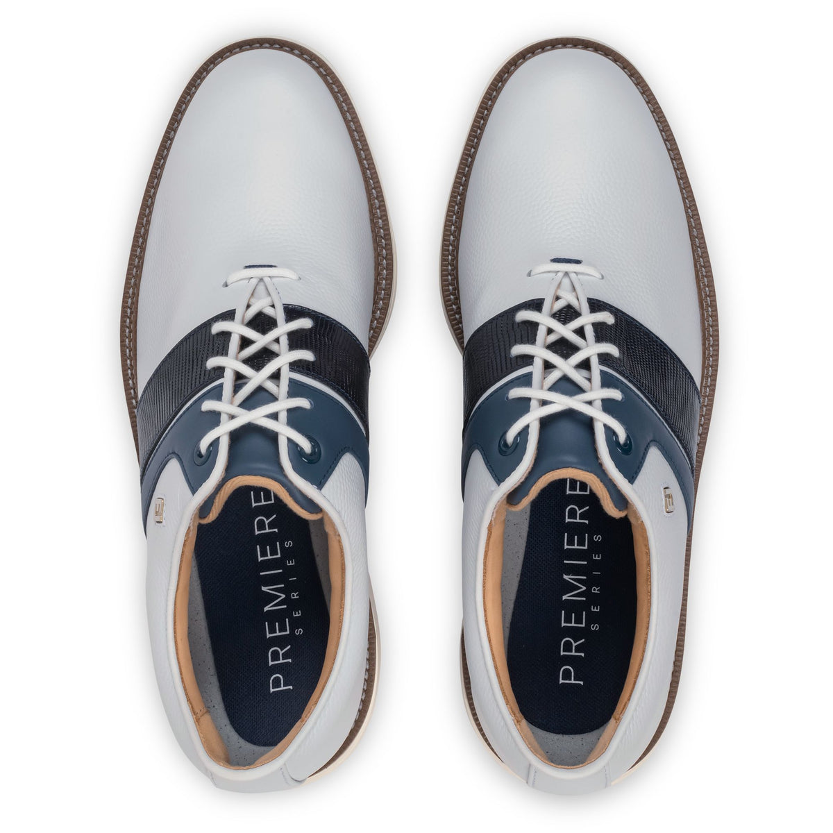 FootJoy Chaussure Premiere Series PACKARD 2026 Blanc/Bleu