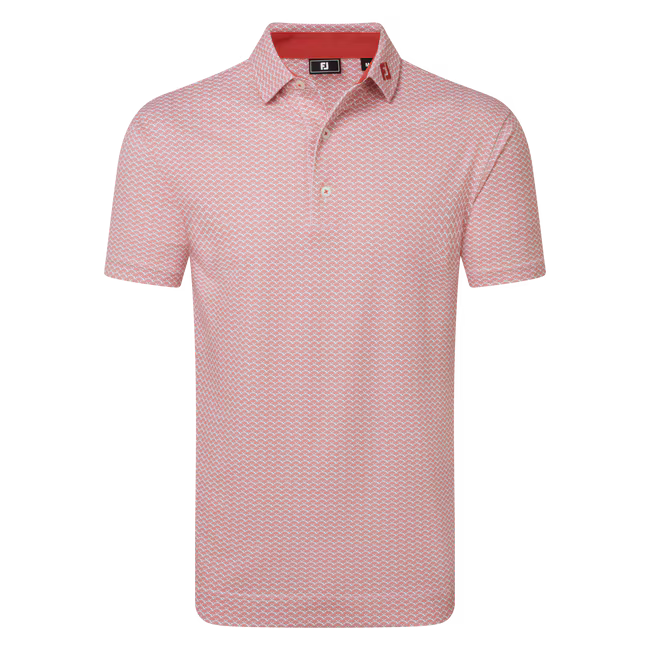 Footjoy Polo Estampado Coquillage