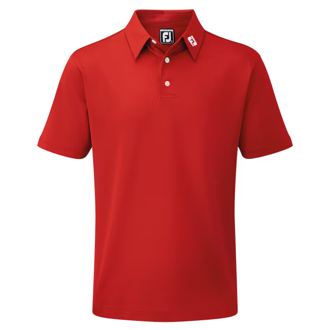 Footjoy Polo Stretch Piqué Rojo