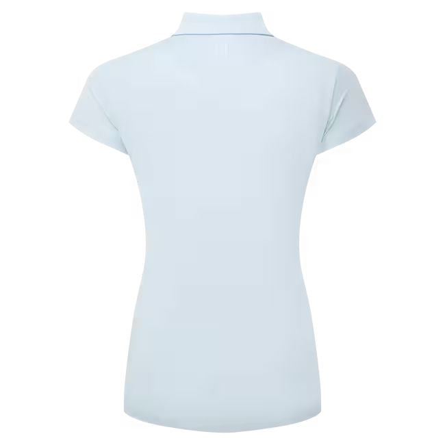 Footjoy polo mujer de hilo de Escocia azul clara