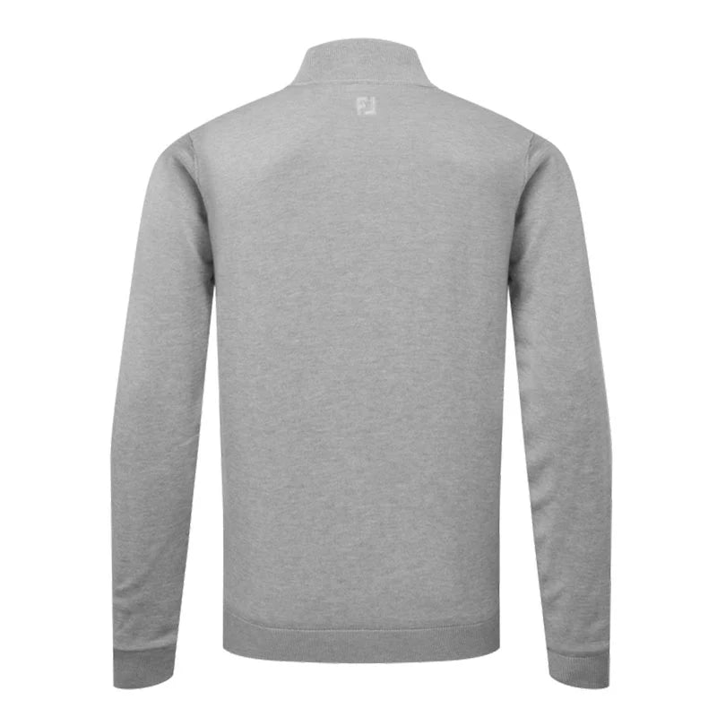 FOOTJOY Full ZIP JERSEY EN LANA forrado gris