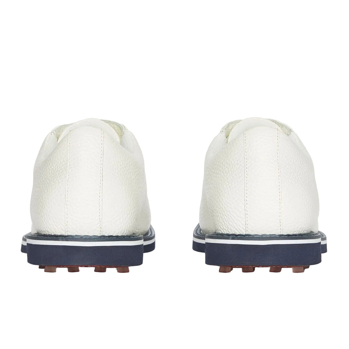 G/FORE Chaussures Gallivanter pebble leather Snow Twilight