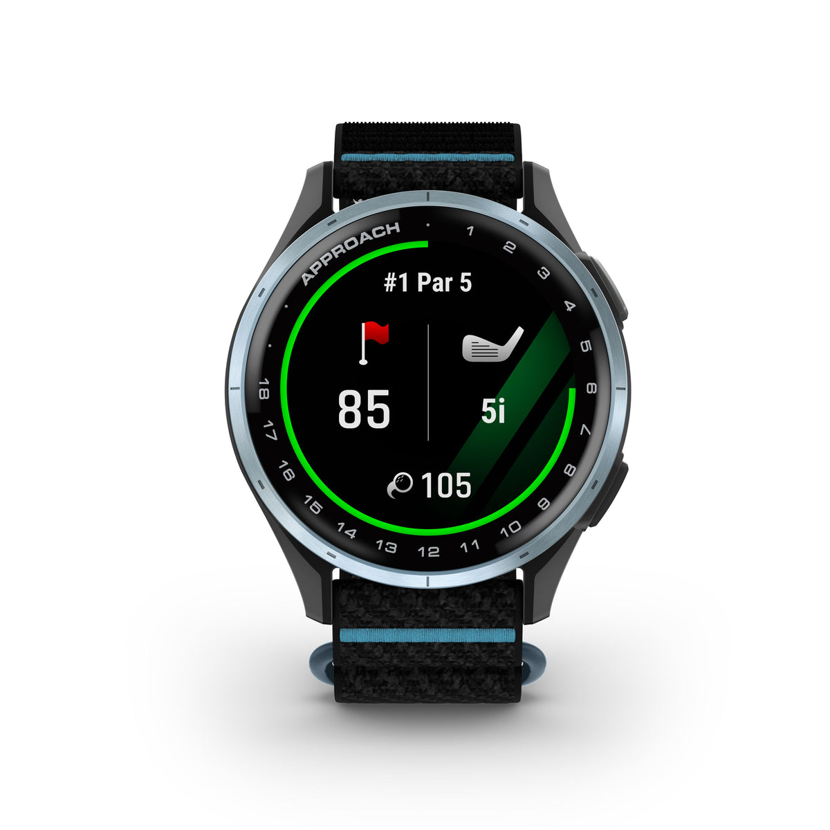 Garmin Montre GPS de golf Approach J1 – Noir / Azur