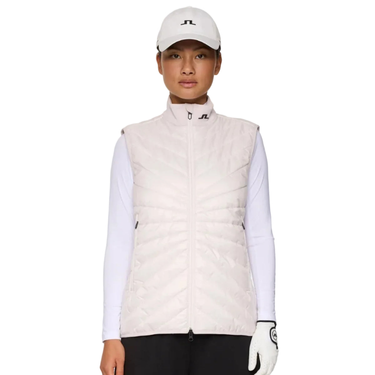 J.LINDEBERG doudoune sans manche Madde Quilt Hybrid Vest Grey Lilac