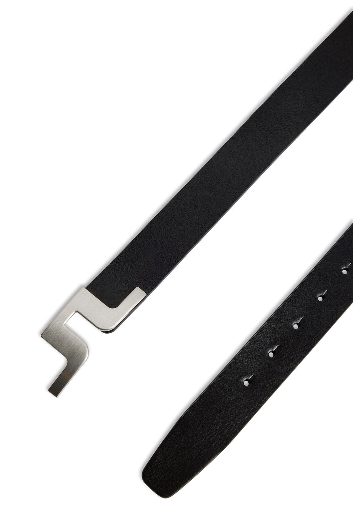J.Lindeberg Cinturón piel Bridger Belt JL Black