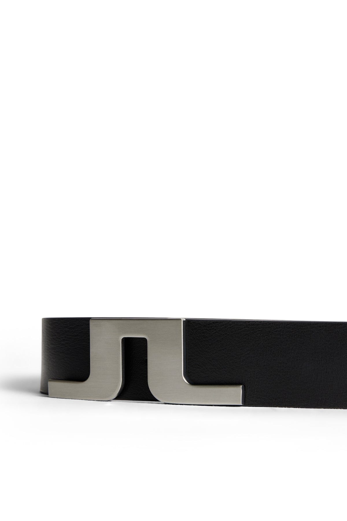J.Lindeberg Ceinture cuir Bridger Belt JL Black