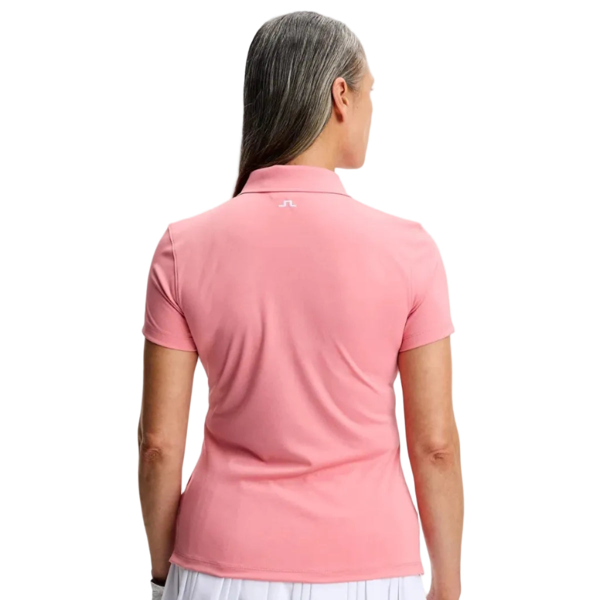 J.Lindeberg Polo Femme Tour Tech Flamingo Plume
