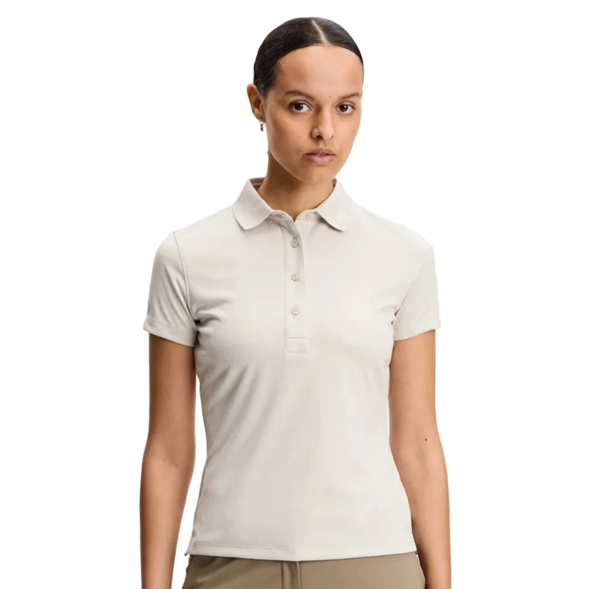 J.Lindeberg Polo Femme Tour Tech Moonbeam