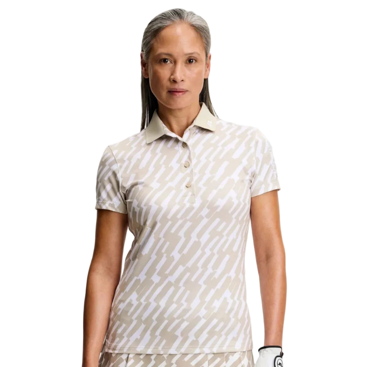J.Lindeberg Polo Femme Tour Tech Print