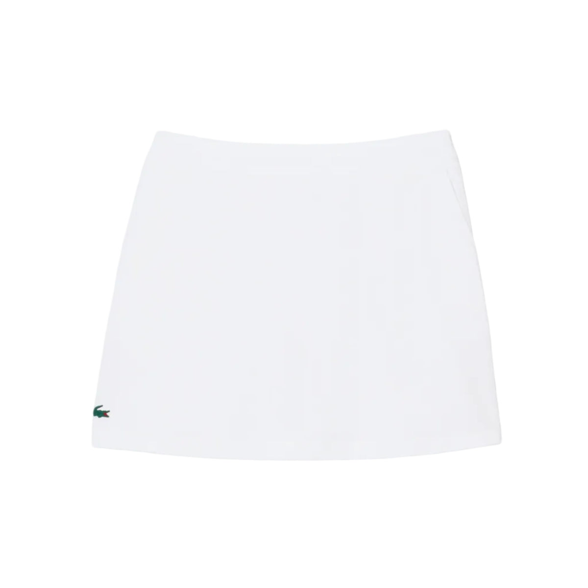 Lacoste Jupe Golf Ultra Dry shorty intégré Blanche