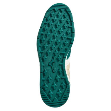 Mizuno Chaussures de golf City Wind GS Alpine Green/Pale Khaki/Snow White