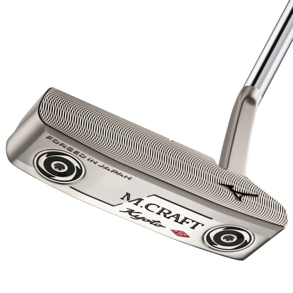 Mizuno Putter M.Craft Kyoto S Silver – Precisión forjada