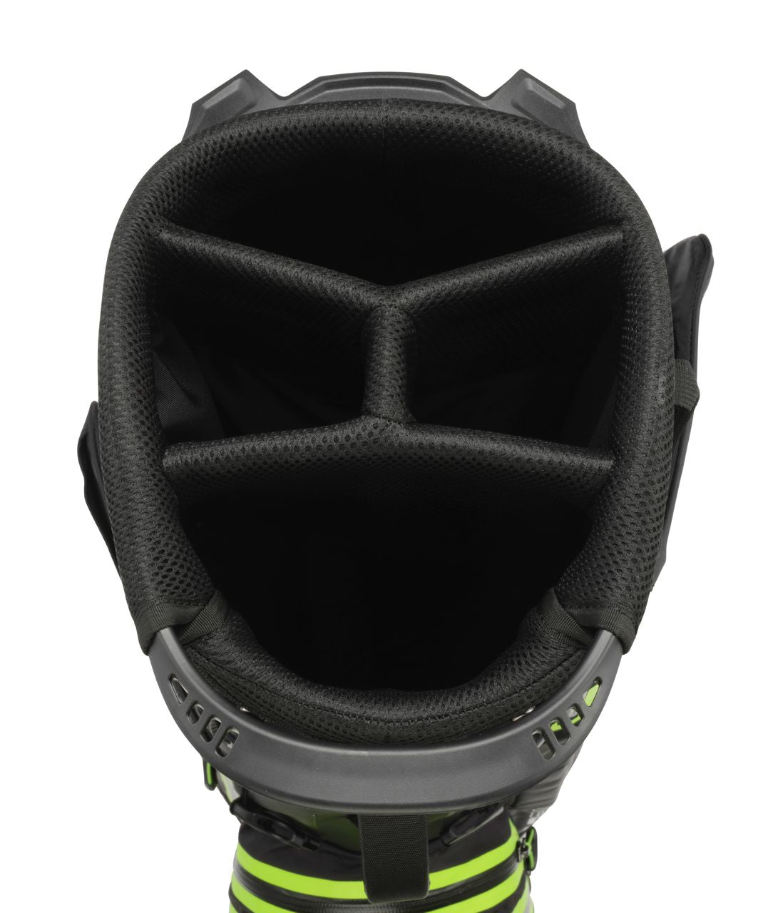 Mizuno sac trépied BR-DRI Noir/Acier/Vert - Étanchéité & Légèreté