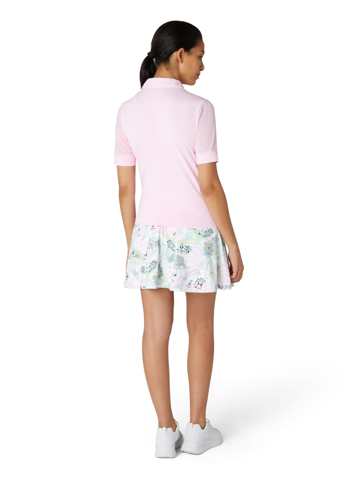 Original Penguin Polo Femme Mesh Blocked