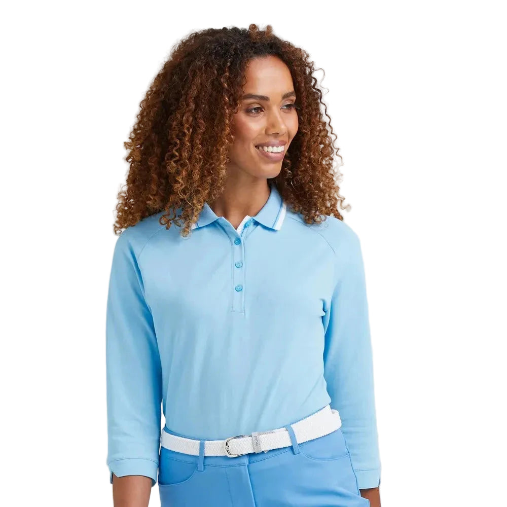 Ping Polo Femme à manches 3/4 ALICIA Baltic Sea