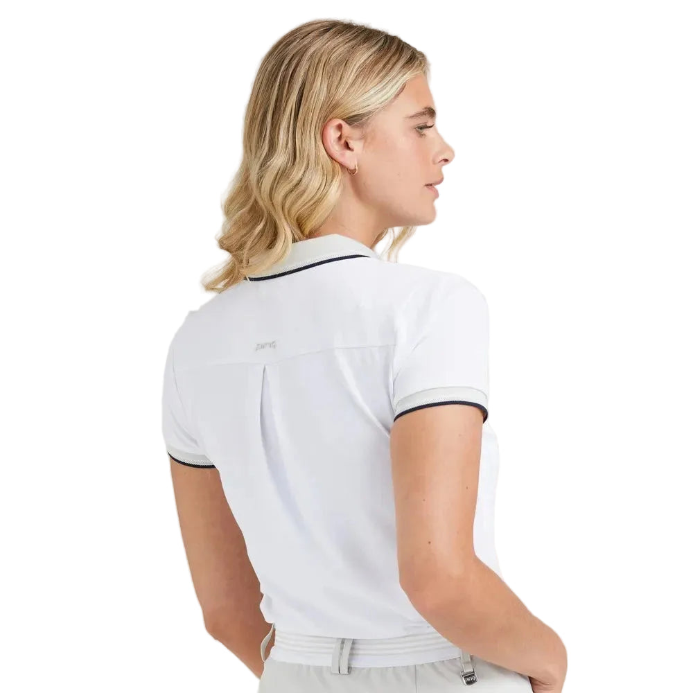 Ping Polo Femme Viviana blanc Pebble