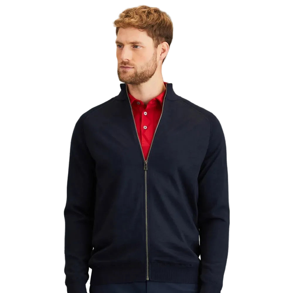 PING Pull sweat 1/2 Zip lined Murphy Navy