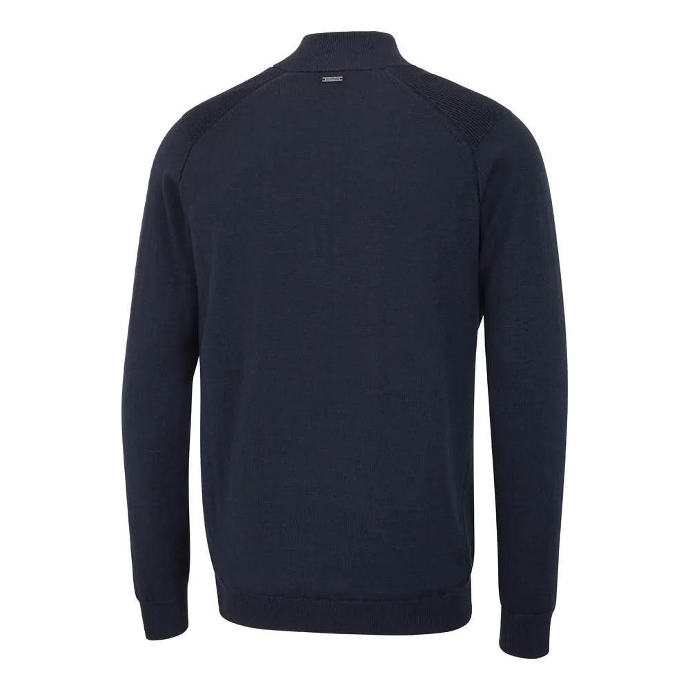 PING Jersey sudadera 1/2 Zip lined Murphy Navy