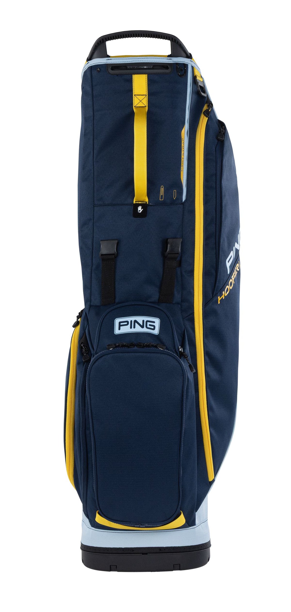 Ping Bolsa de trípode de golf Hoofer Lite 231 Marino Ciel Amarillo