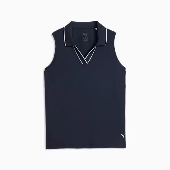 Puma Polo Femme sans manches Cloudspun Navy 2026