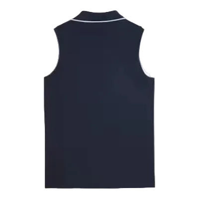 Puma Polo Mujer sin mangas Cloudspun Navy 2026 - GolfCenter.fr