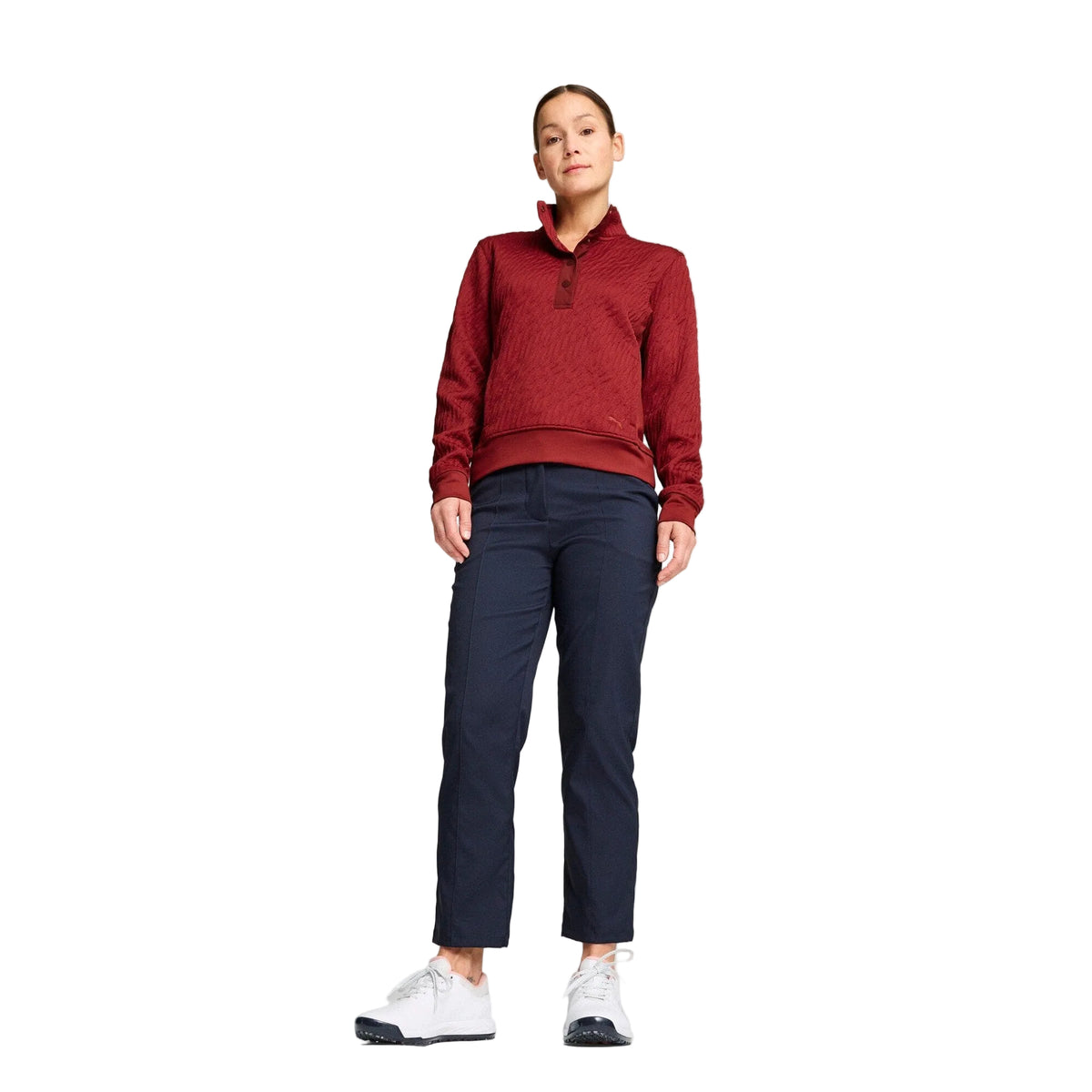 Puma Pull de golf à boutons pression Jacquie