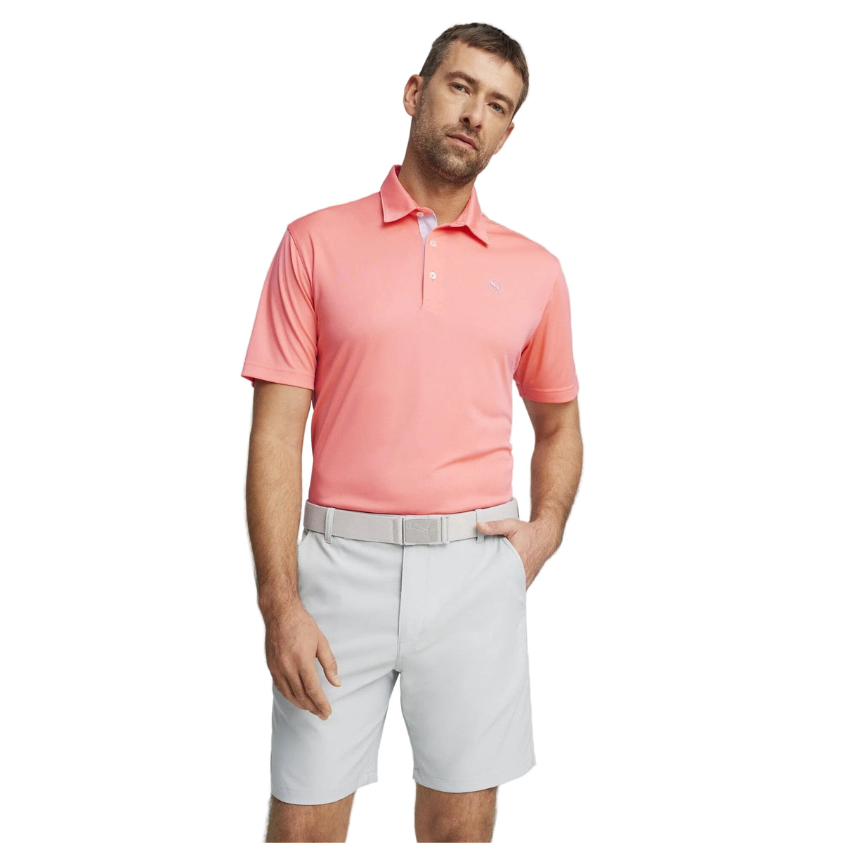 PUMA POLO Pure Solid Melon Punch