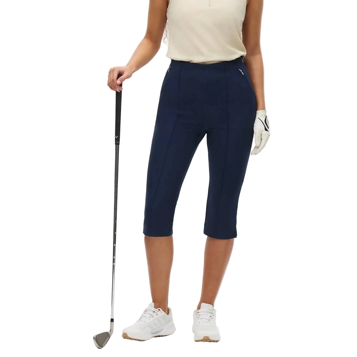 Rohnisch Pantalón Clubhouse Capri Mujer Navy 2026
