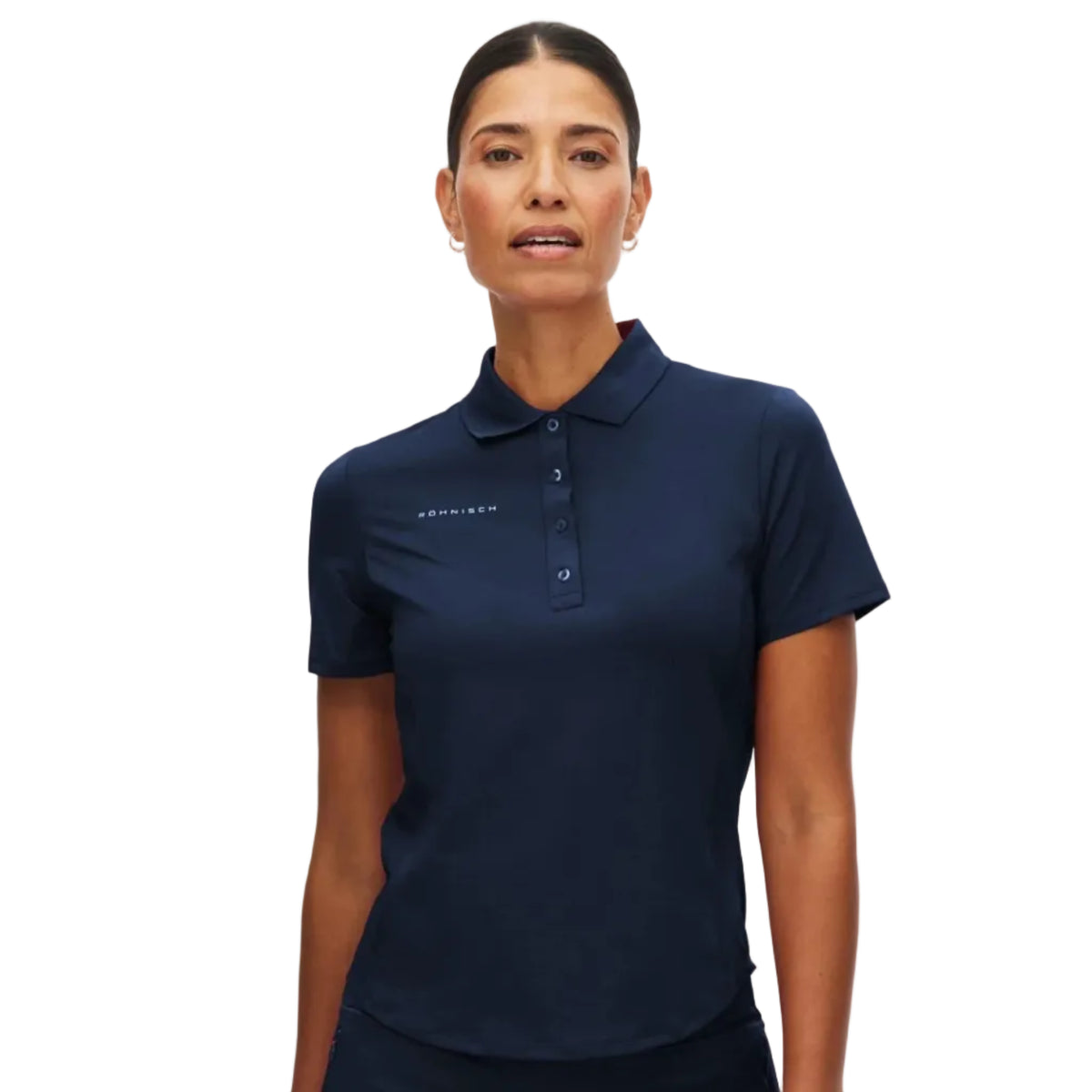 Röhnisch Nicky Poloshirt Bleu Marine - GolfCenter.fr