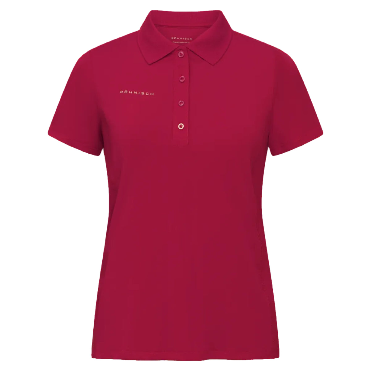 Röhnisch Nicky Poloshirt Rouge Bordeaux - GolfCenter.fr