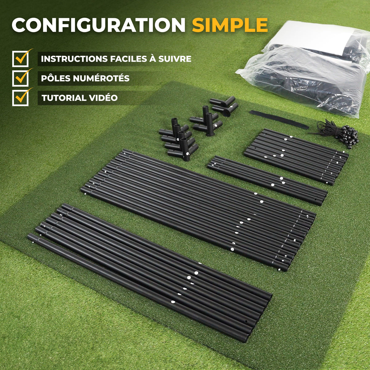 SimSpace Cage pour simulateur de golf