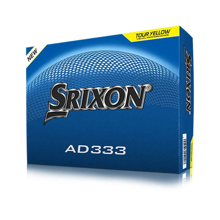 Srixon Balles AD333 2026 Pure Yellow (boite de 12)