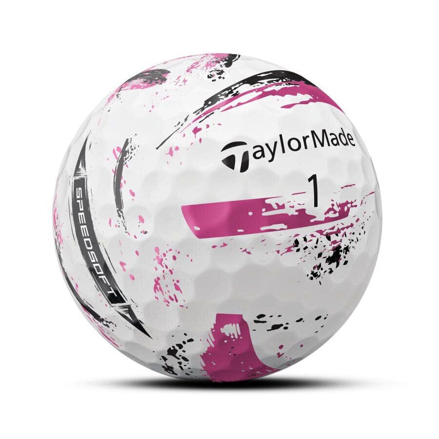 TaylorMade Bolas SpeedSoft Ink Multi (Caja de 12)