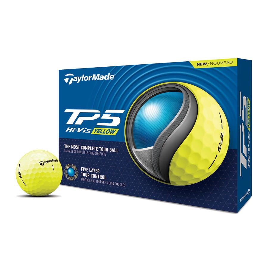 TAYLORMADE BOLAS TP5 Amarillo 2024
