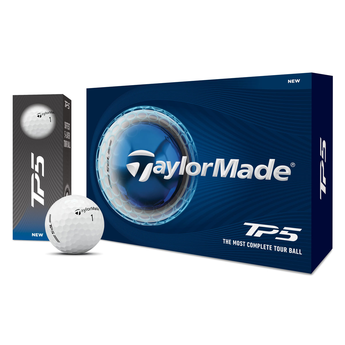 TAYLORMADE NEW BALLES TP5 2026 (boite de 12)