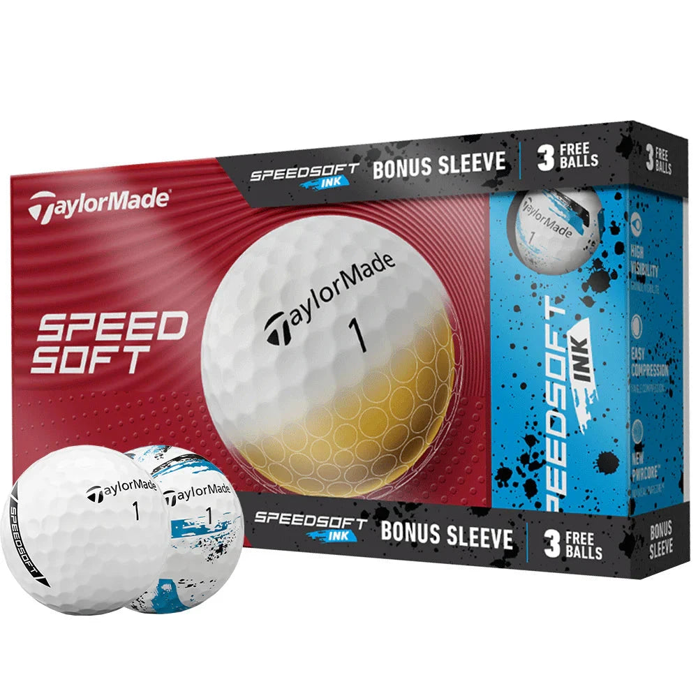 TaylorMade Balles SpeedSoft Promo ( Boite de 15 )