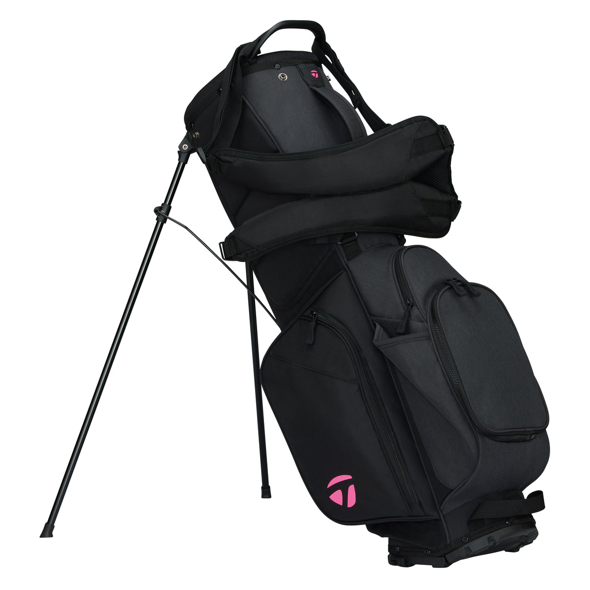 TaylorMade Sac Trépied FlexTech Noir/Rose Fluo 2026