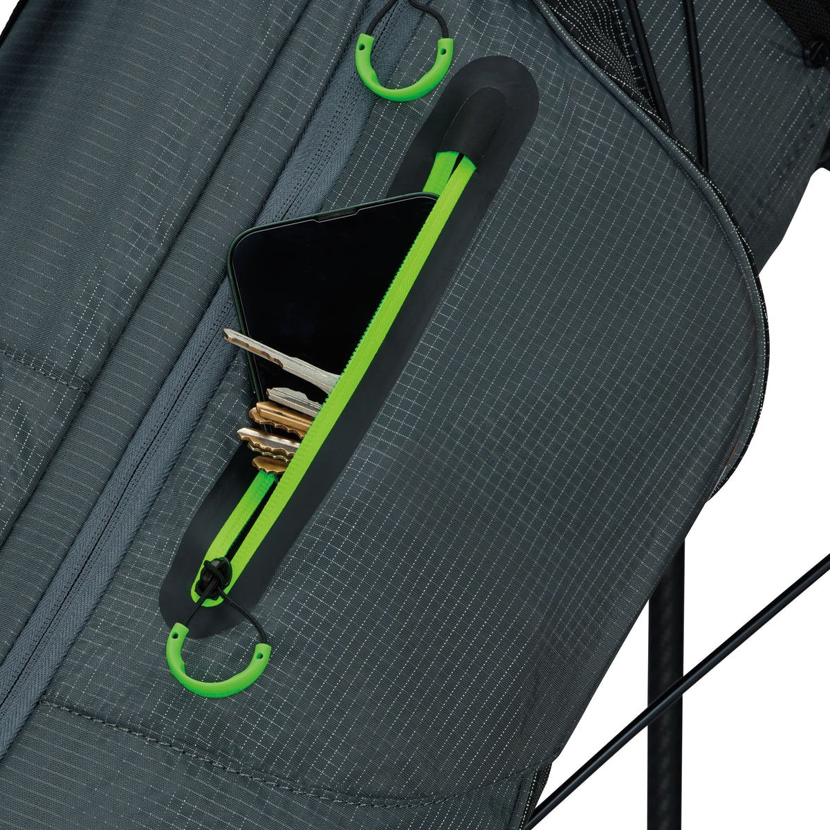 TaylorMade Sac Trépied FlexTech SuperLite Gris/Vert Fluo 2026