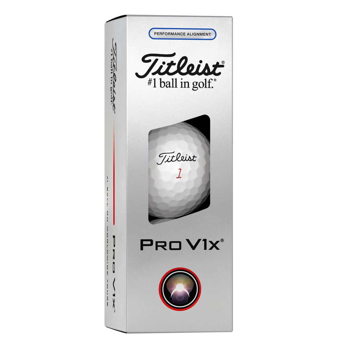 Titleist PRO V1X 2025 AIM Performance Alignement (boite de 12)