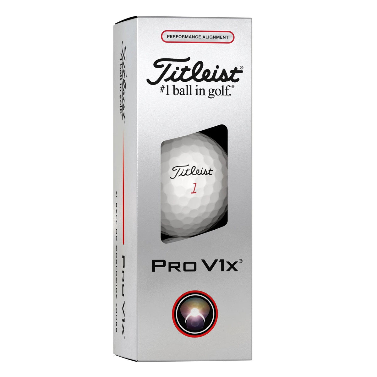 Titleist PRO V1X 2025 AIM Performance Alignement (boite de 12)