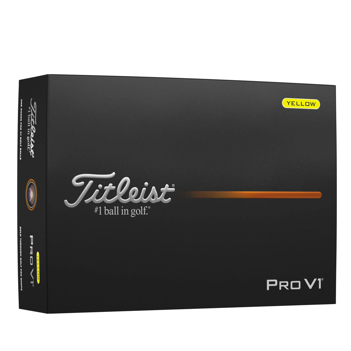 Titleist PRO V1 Jaune 2025 (boite de 12)
