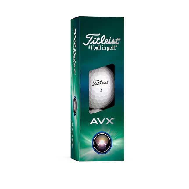 Titleist AVX con Logo (caja de 12 bolas)