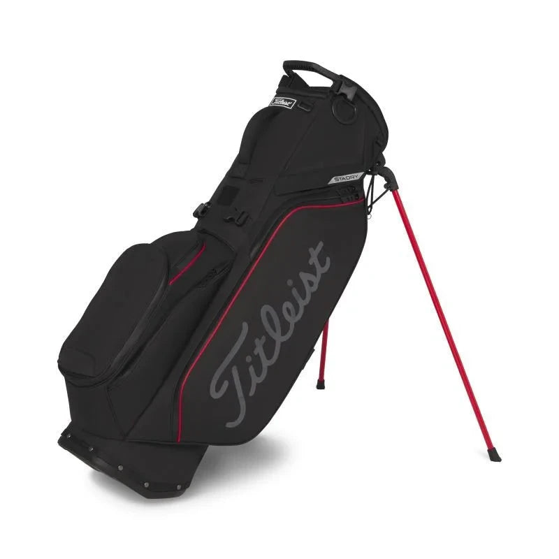 Titleist Sac Trépied Players S5 StaDry Black/Red/Gris 2026