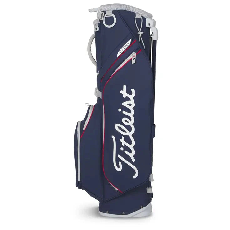 Titleist Sac Trépied Players S4 StaDry Navy/Red/White 2026