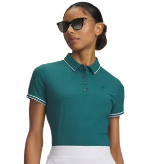 Under Armour Polo Mujer Drive Chill Verde - GolfCenter.fr