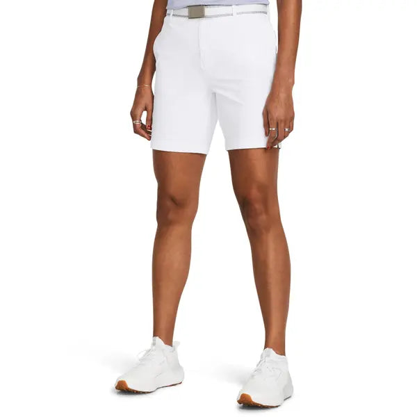Under Armour Femme Short UA Drive Blanc - GolfCenter.fr